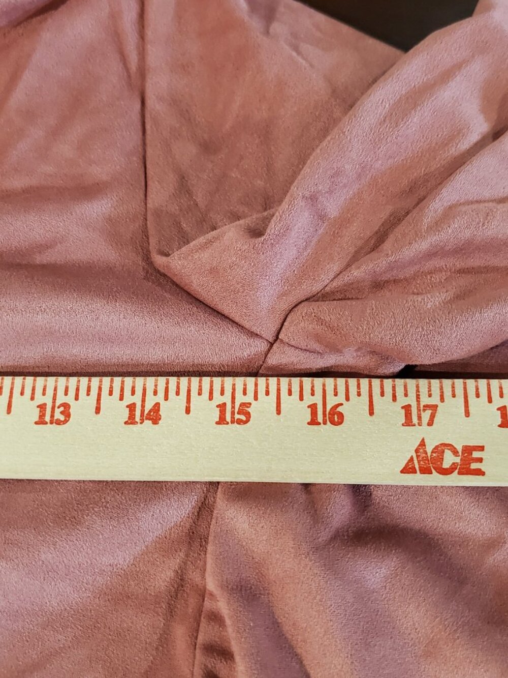 Romeo + Juliet NWT Butterfly Stretch Waterfall Ultra Suede Jacket M Vintage Rose - Picture 8 of 9